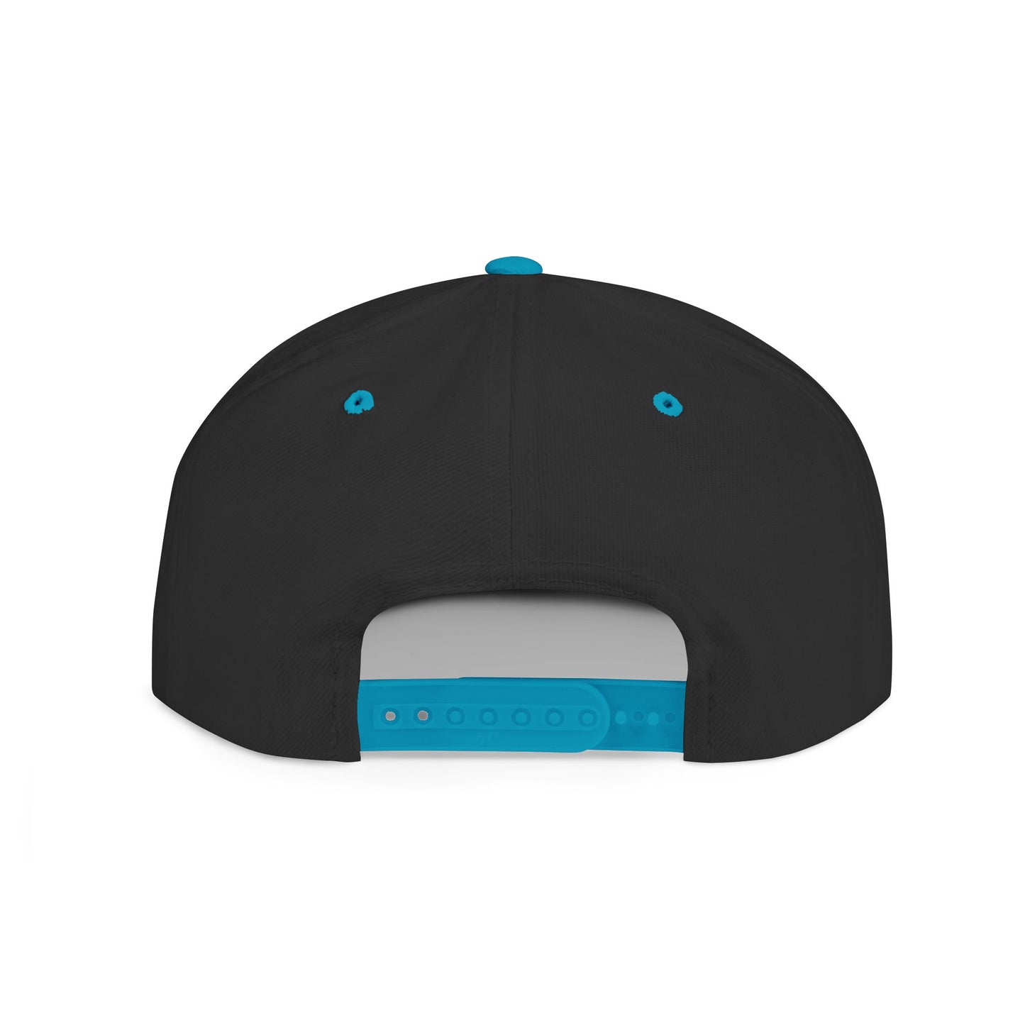Snapback Hat — "Diverse Society" Embroidered Flat Bill Cap