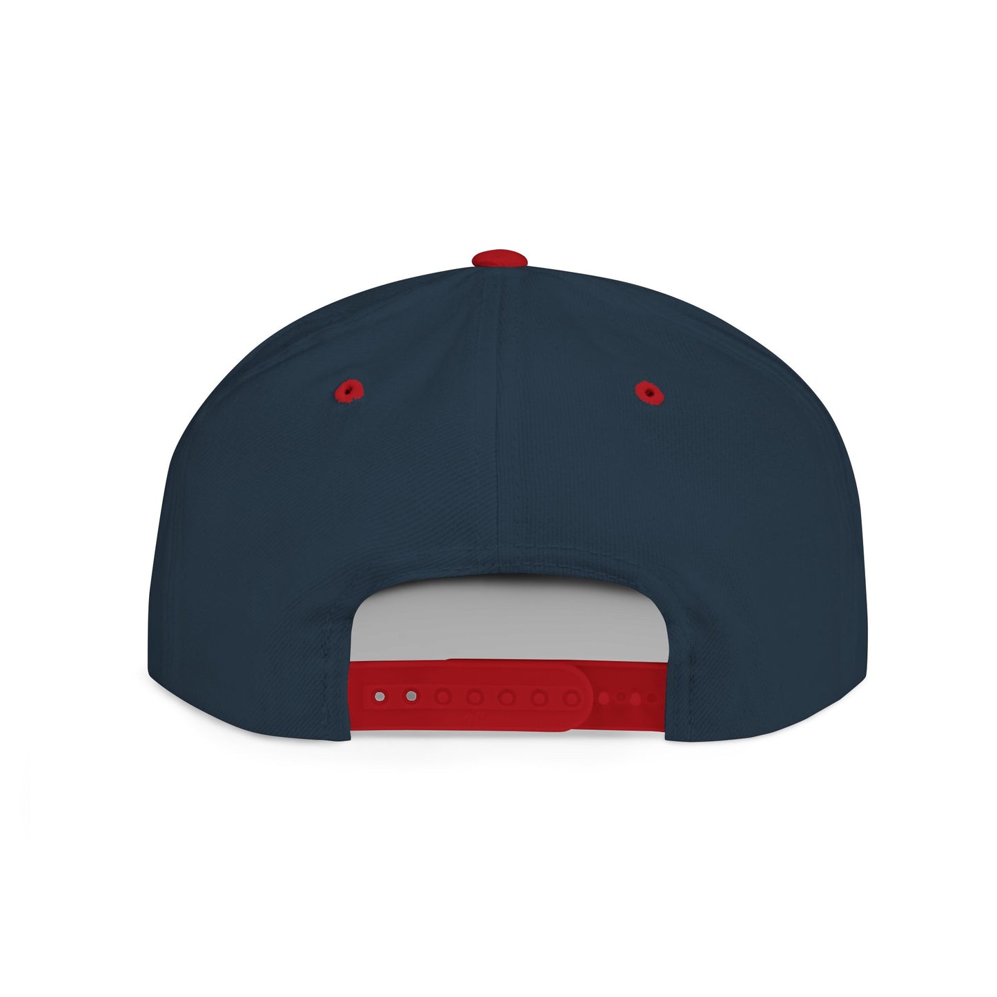 Snapback Hat — "Diverse Society" Embroidered Flat Bill Cap