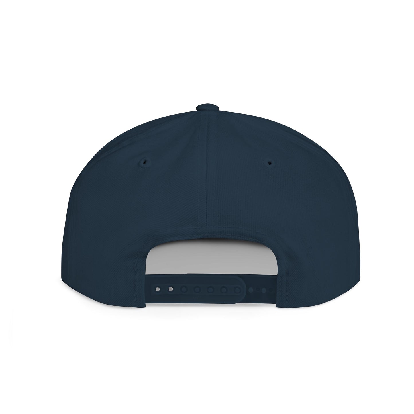 Snapback Hat — "Diverse Society" Embroidered Flat Bill Cap