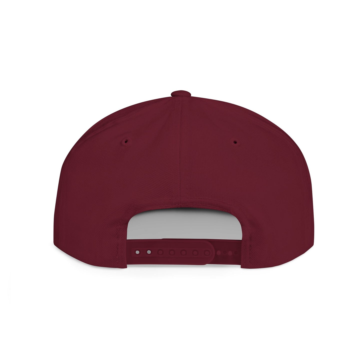 Snapback Hat — "Diverse Society" Embroidered Flat Bill Cap