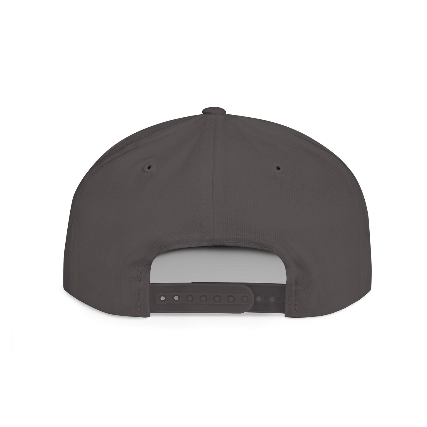Snapback Hat — "Diverse Society" Embroidered Flat Bill Cap